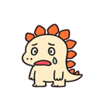 ちびステゴのゆるっと日常@SFW（個別スタンプ：3）