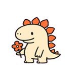 ちびステゴのゆるっと日常@SFW（個別スタンプ：4）