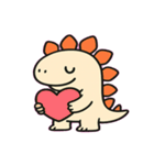 ちびステゴのゆるっと日常@SFW（個別スタンプ：8）