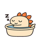 ちびステゴのゆるっと日常@SFW（個別スタンプ：10）