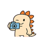 ちびステゴのゆるっと日常@SFW（個別スタンプ：13）