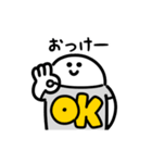にっこりマンのロゴTシャツ（文字付き）（個別スタンプ：10）