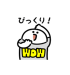 にっこりマンのロゴTシャツ（文字付き）（個別スタンプ：13）