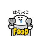 にっこりマンのロゴTシャツ（文字付き）（個別スタンプ：18）