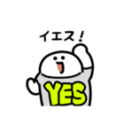 にっこりマンのロゴTシャツ（文字付き）（個別スタンプ：20）