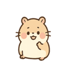 もぐもぐハムちゃん きょうもいろいろ日記（個別スタンプ：1）