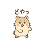 もぐもぐハムちゃん きょうもいろいろ日記（個別スタンプ：15）