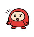 ころころダルマのがんばり便@SFW（個別スタンプ：6）