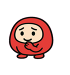 ころころダルマのがんばり便@SFW（個別スタンプ：7）