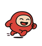 ころころダルマのがんばり便@SFW（個別スタンプ：8）