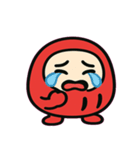 ころころダルマのがんばり便@SFW（個別スタンプ：11）