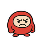 ころころダルマのがんばり便@SFW（個別スタンプ：14）