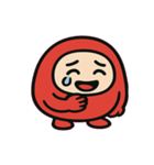 ころころダルマのがんばり便@SFW（個別スタンプ：16）