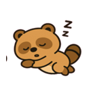 いたずらタヌキのもふもふ通信@SFW（個別スタンプ：3）