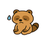 いたずらタヌキのもふもふ通信@SFW（個別スタンプ：5）