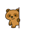 いたずらタヌキのもふもふ通信@SFW（個別スタンプ：13）