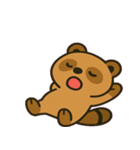 いたずらタヌキのもふもふ通信@SFW（個別スタンプ：14）