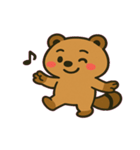 いたずらタヌキのもふもふ通信@SFW（個別スタンプ：16）