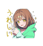 ゆるパーカーちゃんの冬（個別スタンプ：22）