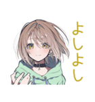 ゆるパーカーちゃんの冬（個別スタンプ：35）