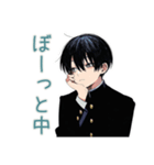陰キャ学ラン男子の休み時間トーク♡（個別スタンプ：23）