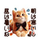 秋の茶トラ猫【よく使う言葉】（個別スタンプ：29）