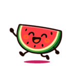 ゆるスイカの日常@SFW（個別スタンプ：1）