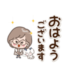 素敵シニア【よく使う挨拶集】11（個別スタンプ：25）