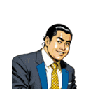 男全振り ビジネス王5 無言の色気編（個別スタンプ：2）