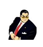 男全振り ビジネス王5 無言の色気編（個別スタンプ：13）