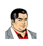 男全振り ビジネス王5 無言の色気編（個別スタンプ：15）