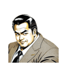 男全振り ビジネス王5 無言の色気編（個別スタンプ：34）