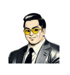 男全振り ビジネス王5 無言の色気編（個別スタンプ：39）