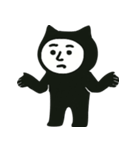 ねこ着ぐるみの人物（個別スタンプ：4）