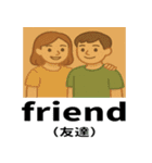 中学英語の頻出スタンプ（個別スタンプ：24）