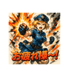 SMASH！！ミニスカポリス！！（個別スタンプ：5）