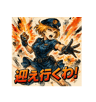 SMASH！！ミニスカポリス！！（個別スタンプ：15）