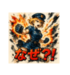 SMASH！！ミニスカポリス！！（個別スタンプ：26）