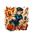 SMASH！！ミニスカポリス！！（個別スタンプ：34）