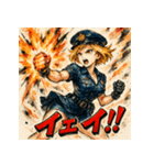 SMASH！！ミニスカポリス！！（個別スタンプ：38）