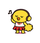 ぽんぽんチアで元気チャージ@SFW（個別スタンプ：3）