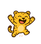 びゅんびゅんチーターくん@SFW（個別スタンプ：1）