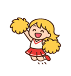 ちびチアの全力応援団@SFW（個別スタンプ：1）