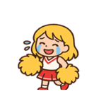 ちびチアの全力応援団@SFW（個別スタンプ：3）