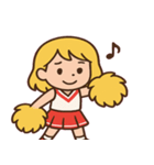 ちびチアの全力応援団@SFW（個別スタンプ：6）