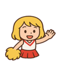 ちびチアの全力応援団@SFW（個別スタンプ：8）