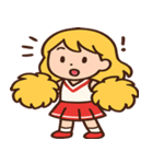 ちびチアの全力応援団@SFW（個別スタンプ：16）