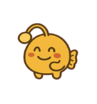 ひかるチョウチンアンコウ@SFW（個別スタンプ：10）