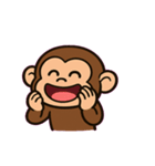 チンパンジーの表情えんぎ場@SFW（個別スタンプ：2）