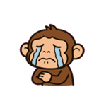 チンパンジーの表情えんぎ場@SFW（個別スタンプ：5）